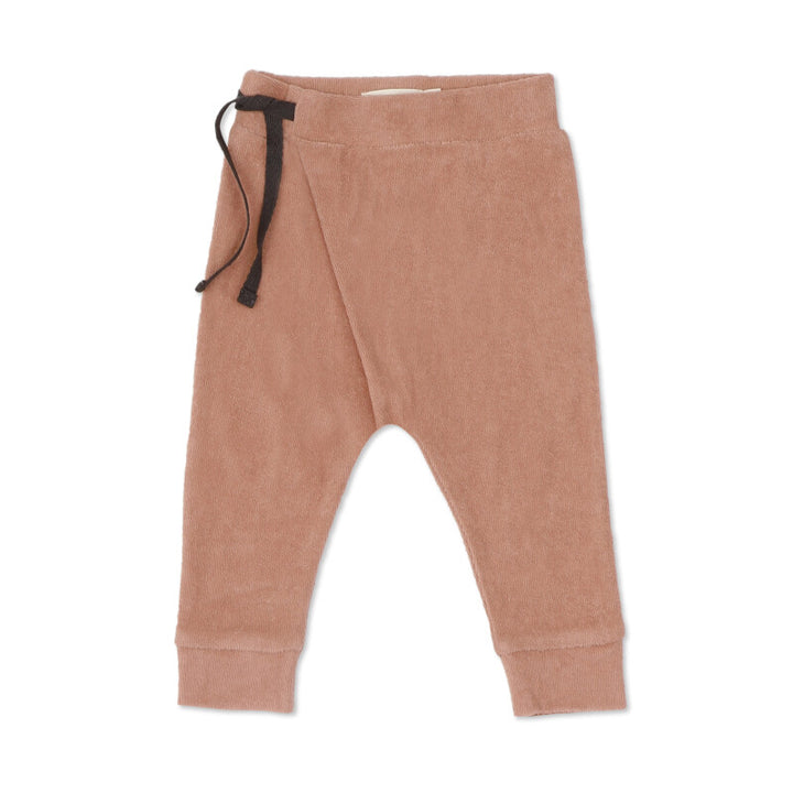 Frotté Harem Pants (Pink Clay)