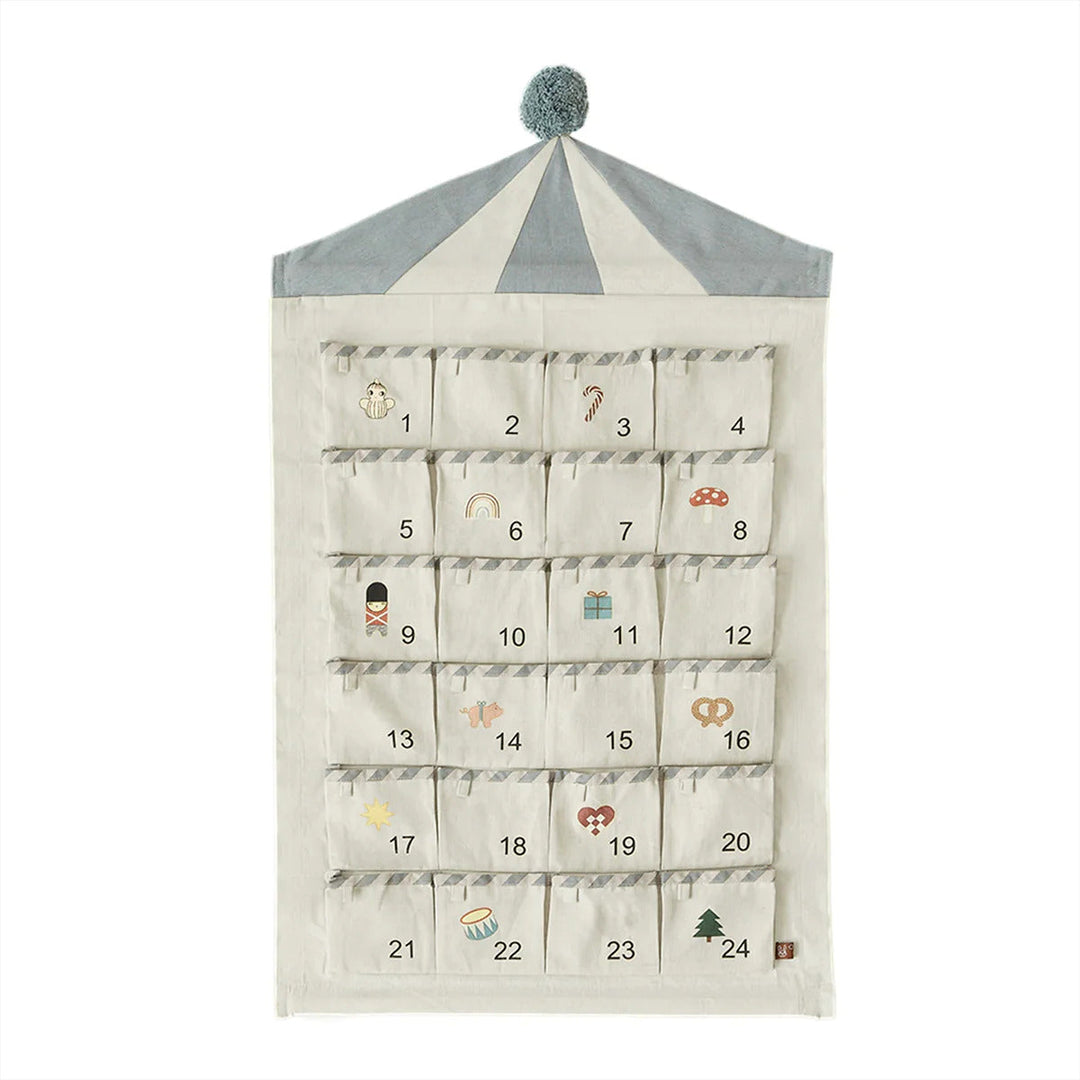 Circus Christmas Advent Calendar | Blue