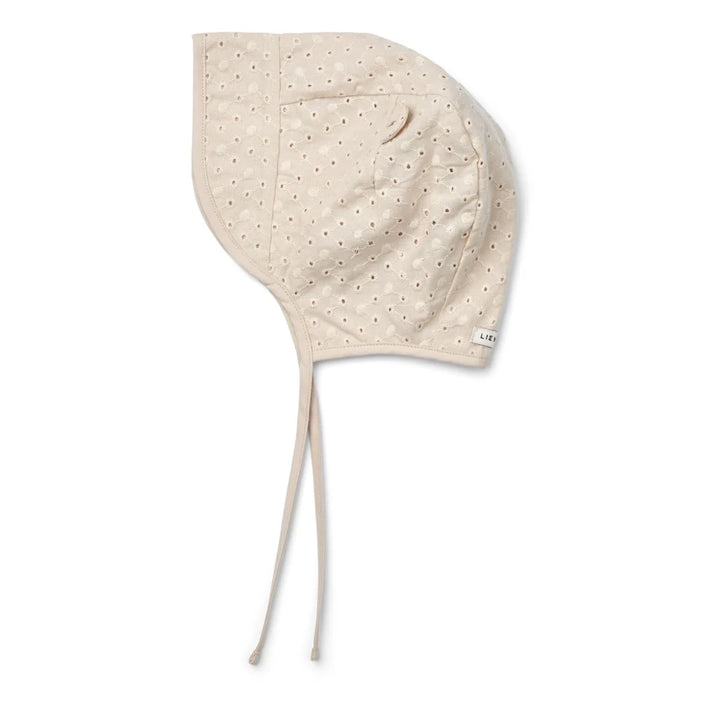 Liewood baby sun hat beige natural white