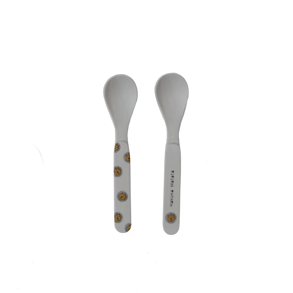 Lion Bamboo Spoon Set