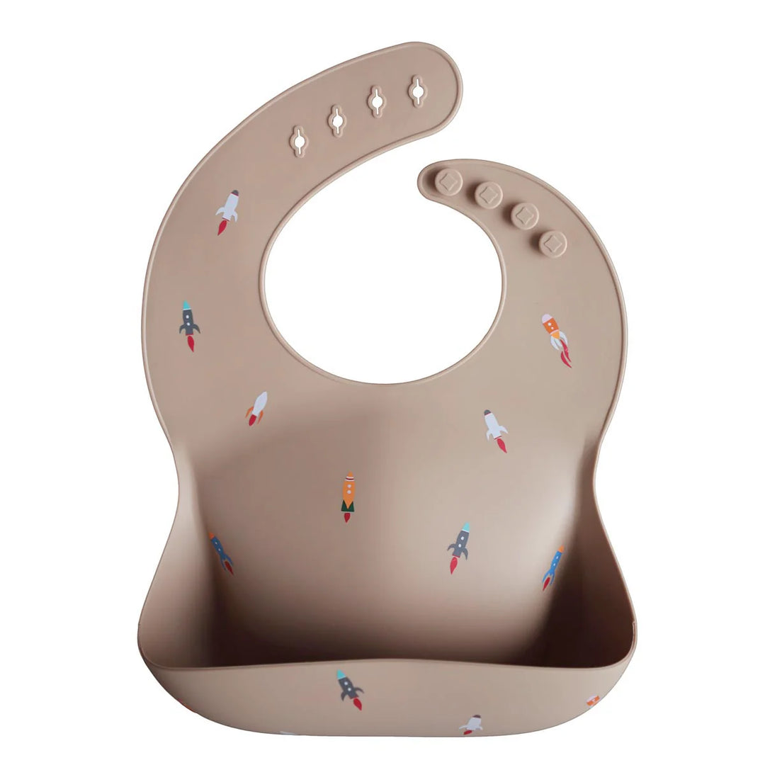 Silicone Bib | Rocket