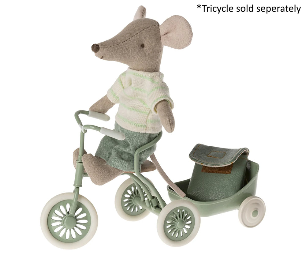 Maileg school backpack mouse