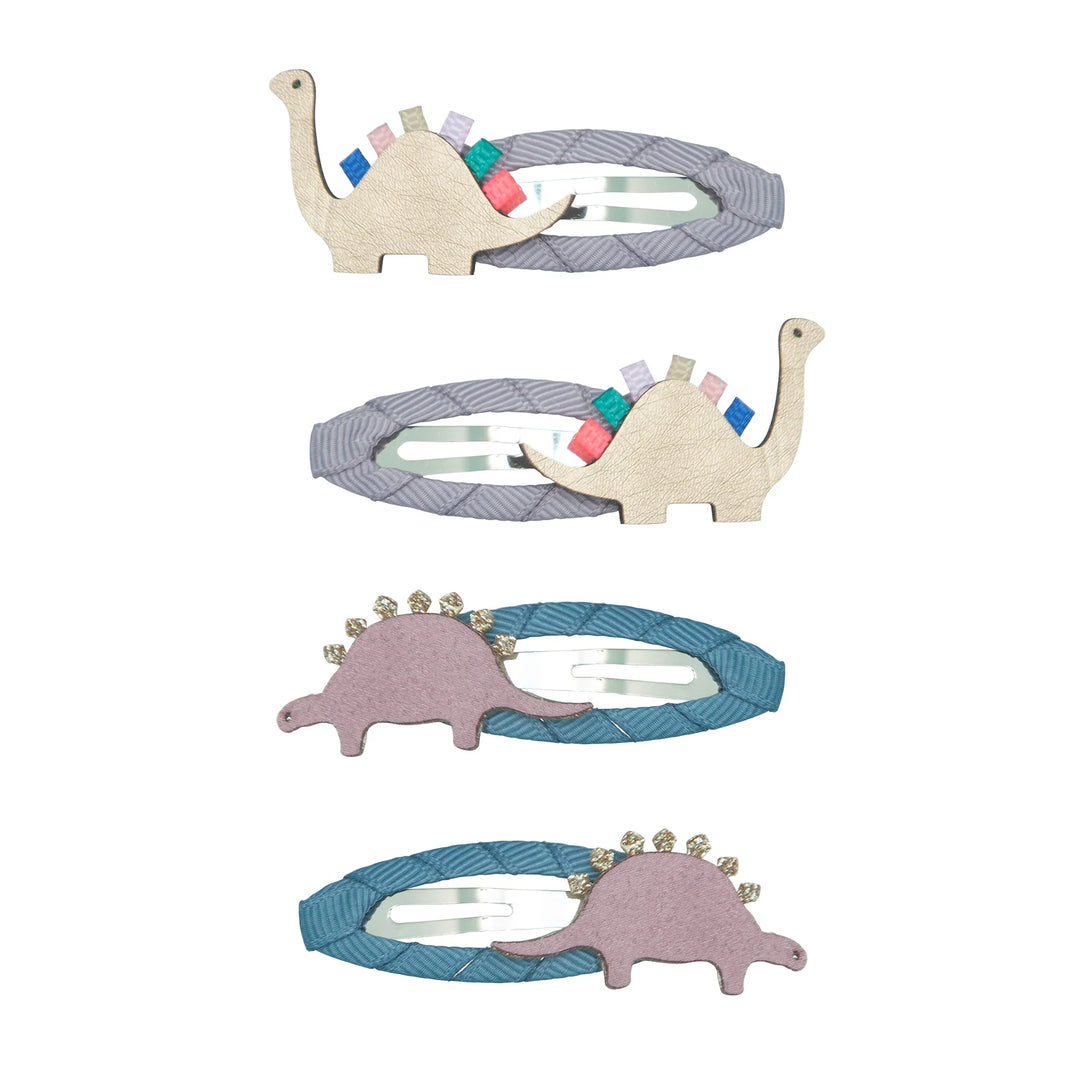 Mimi and Lula Dino hair clips