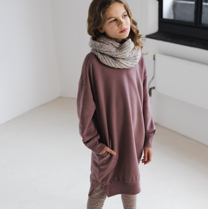 Leggings Stripes (Burnt Umber)