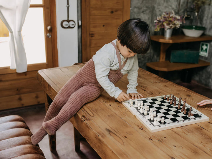 GRANNY TEDDY FOOTED TIGHTS | Granola