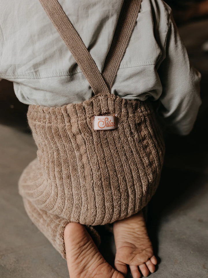 GRANNY TEDDY FOOTLESS TIGHTS | Peanut Blend