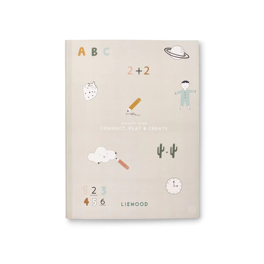 Liewood scandi workbook reading writing maths