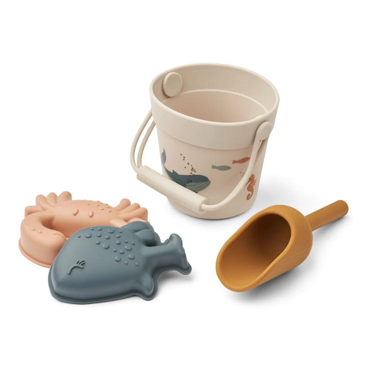 Liewood silicone beach sand toys bucket