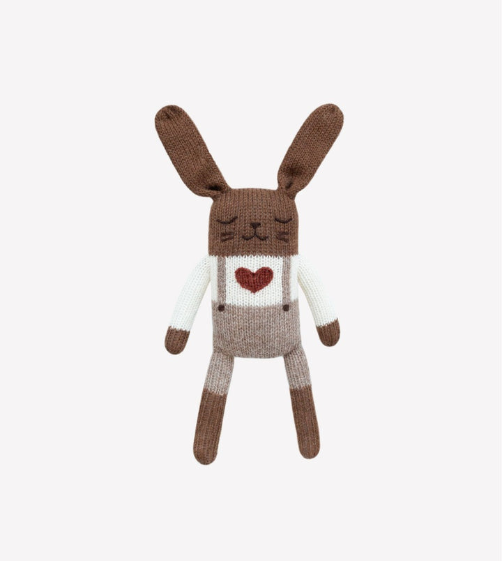 Main sauvage knit bunny