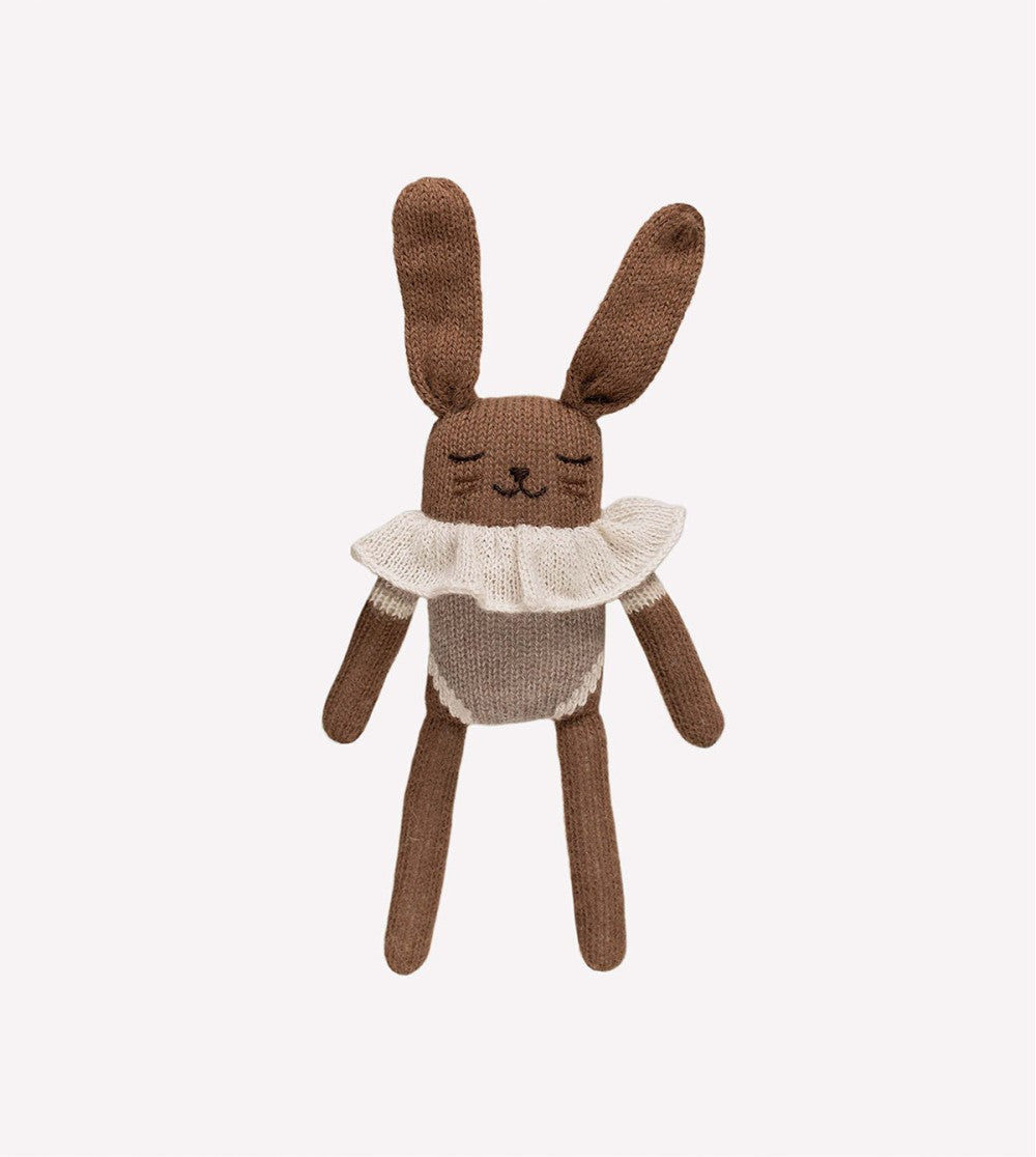 Main sauvage knit bunny