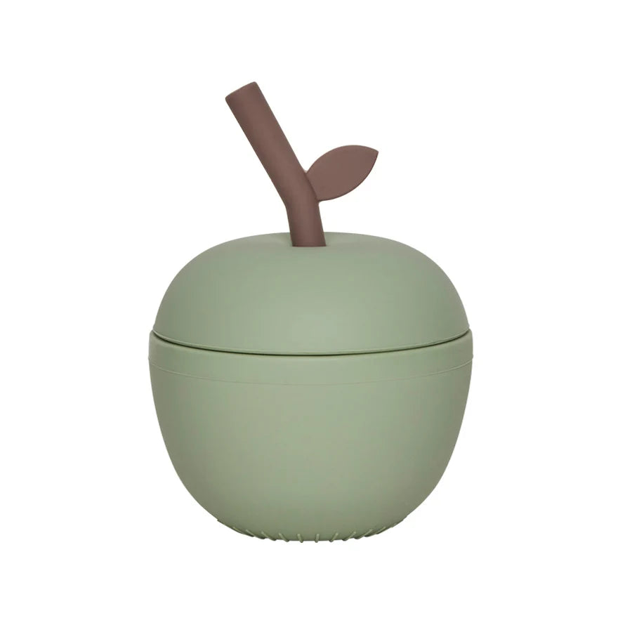 silicone apple shaped cup