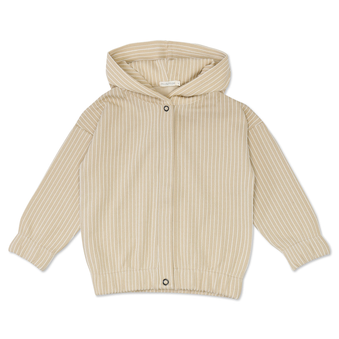 Hooded Jacket Stripes (Hay)