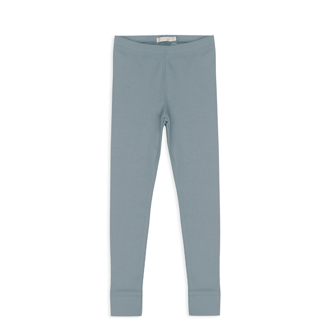 Rib Leggings (Cloudy Blue)