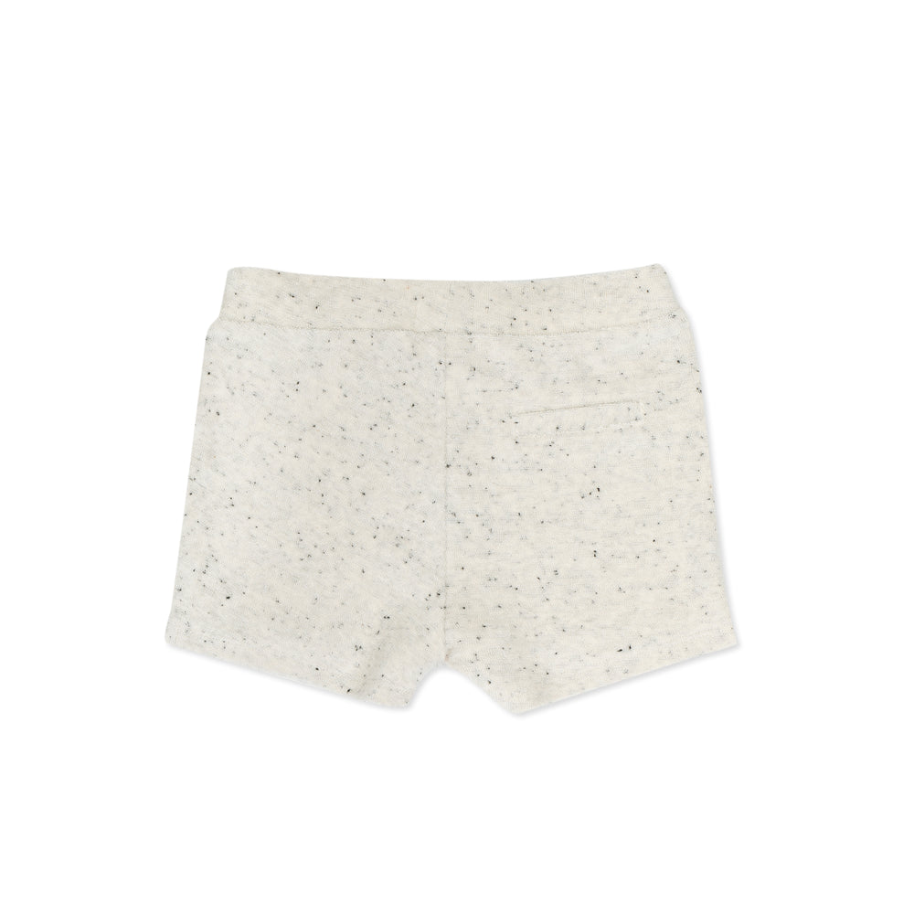 Phil&Phae cotton Terry speckle shorts neutral kids