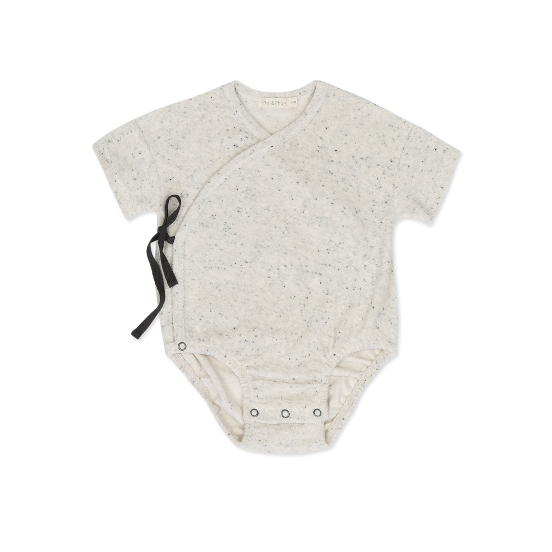 Phil&Phae cotton Terry speckle bodysuit romper neutral kids