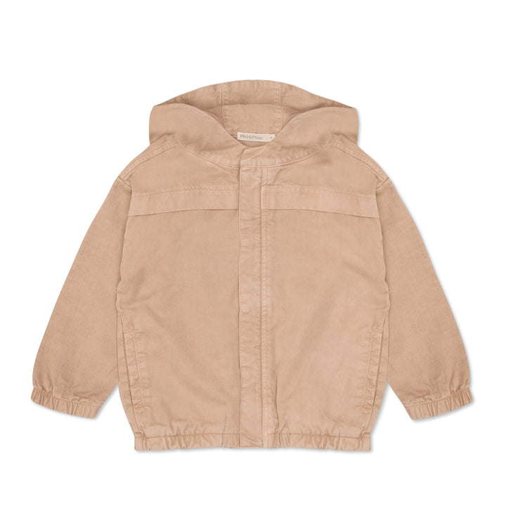 Phil&Phae twill jeans jacket pink girls winter wi