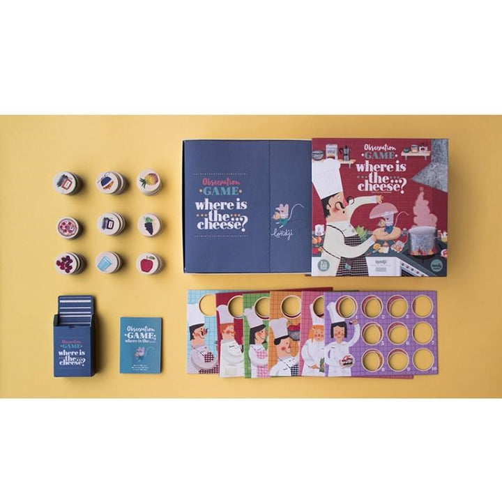 Londji board game where is cheese kids toddler