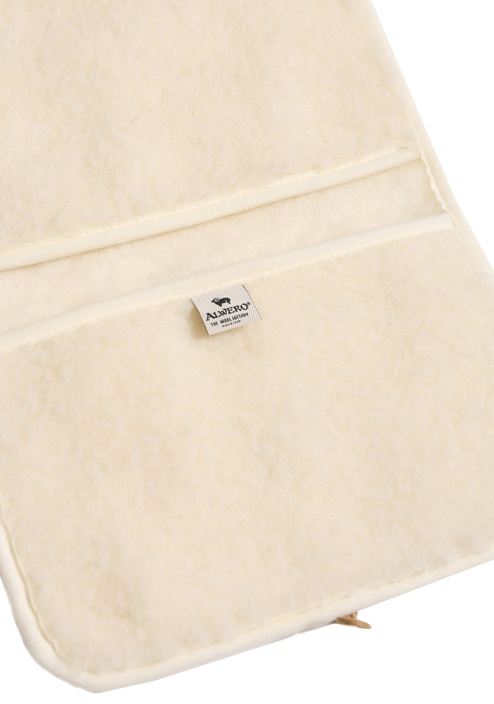 Alwero wool nappy diaper cover pouch pure natural organic bag wallet animo kids grey
