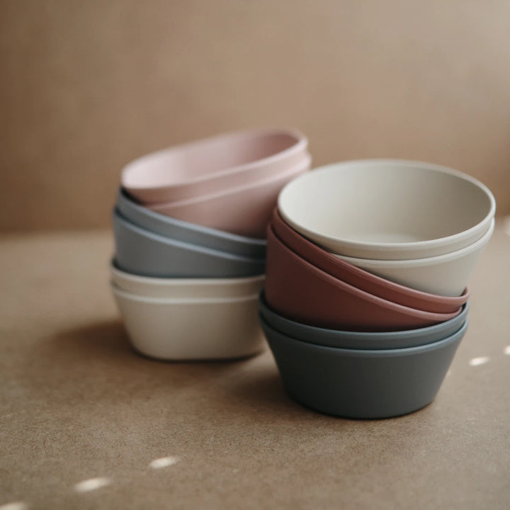 Square Dinnerware Bowl, Set of 2 (Blush)