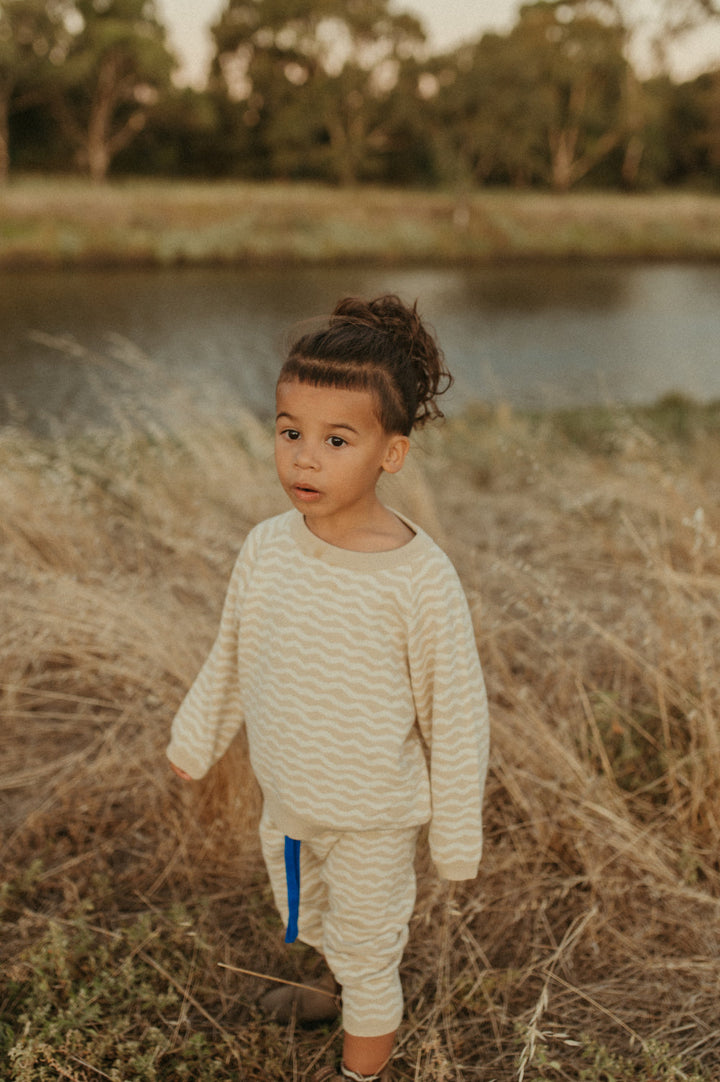 Organic Track Pant - River