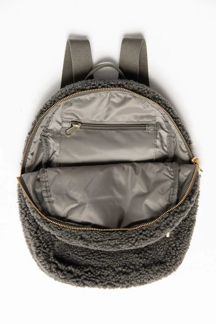 Mini Chunky Backpack (Dark Grey)