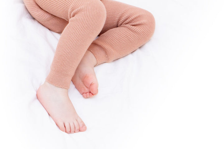 Footless Cotton Tights (Light Brown)