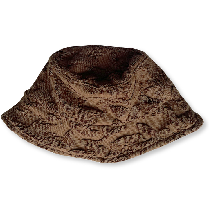 Splash Terry Bucket Hat (Chocolate)