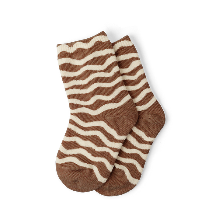 Kids Socks - Espresso River