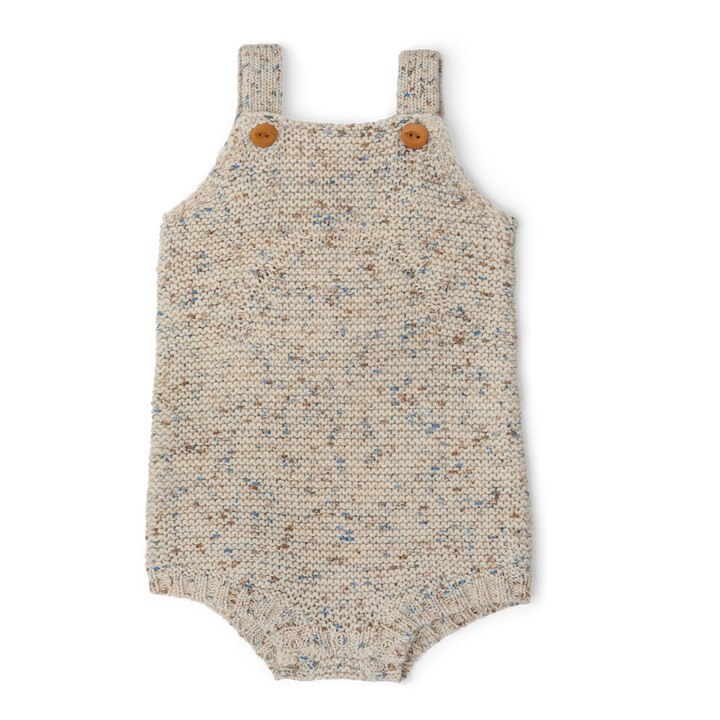 Organic Funfetti Romper - Sea