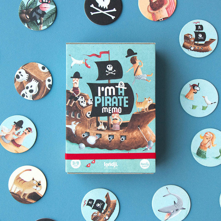 Londji pirate memory game toddler kids