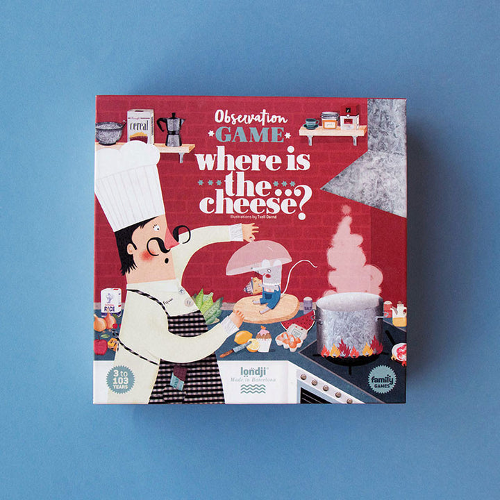 Londji board game where is cheese kids toddler