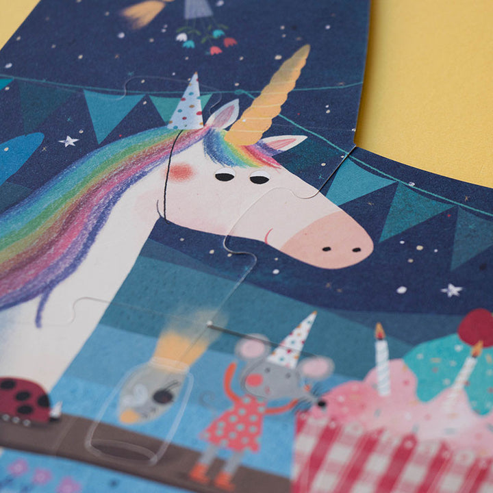 Progressive Puzzles - Happy Birthday Unicorn!