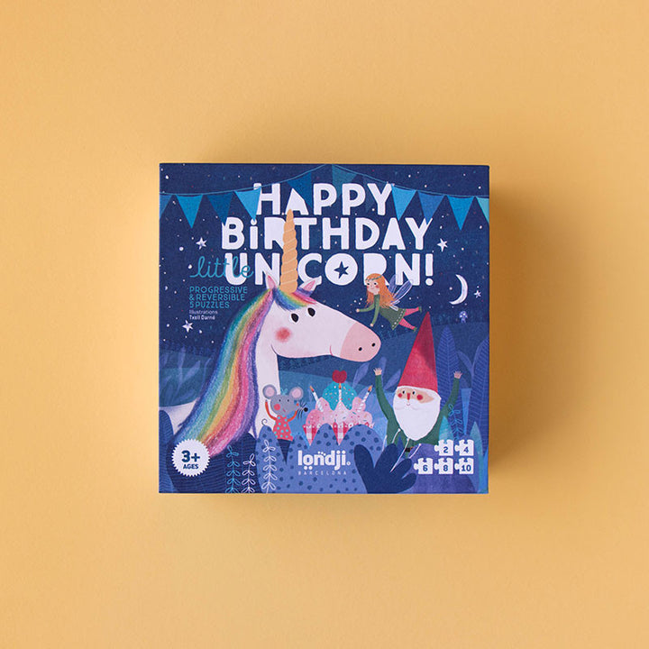 Progressive Puzzles - Happy Birthday Unicorn!