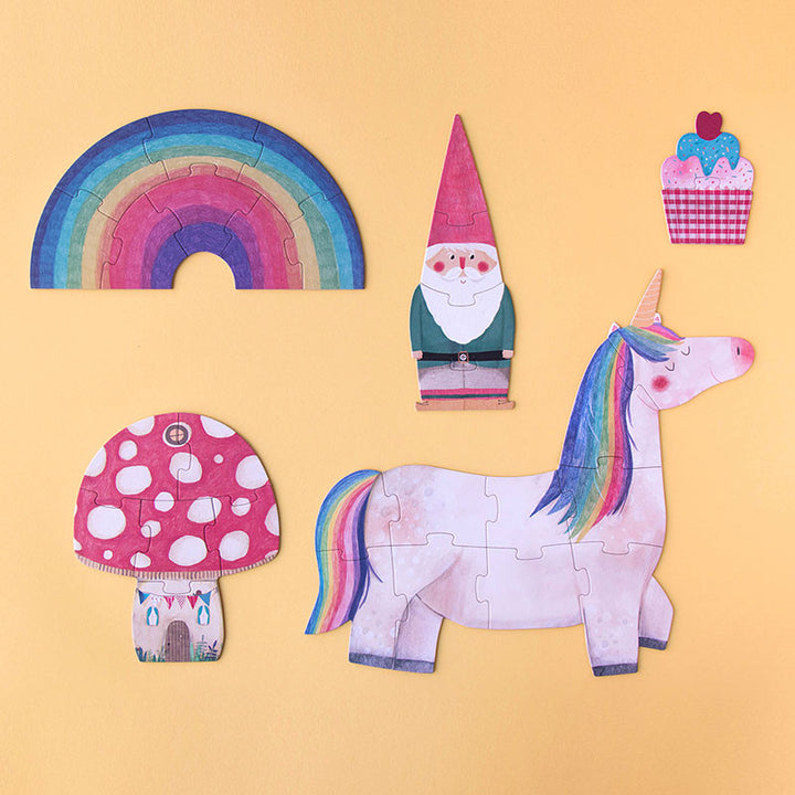 Progressive Puzzles - Happy Birthday Unicorn!