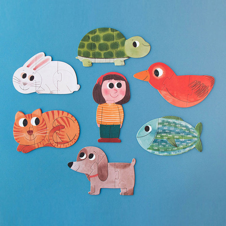 Reversible Puzzles - I Love My Pets