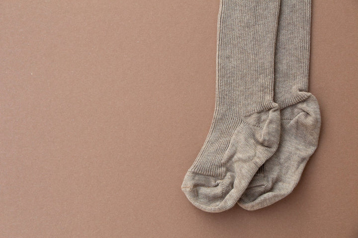 Footed Tights (Peanut Blend)