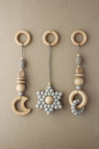 Play Gym Toys - Taupe Star
