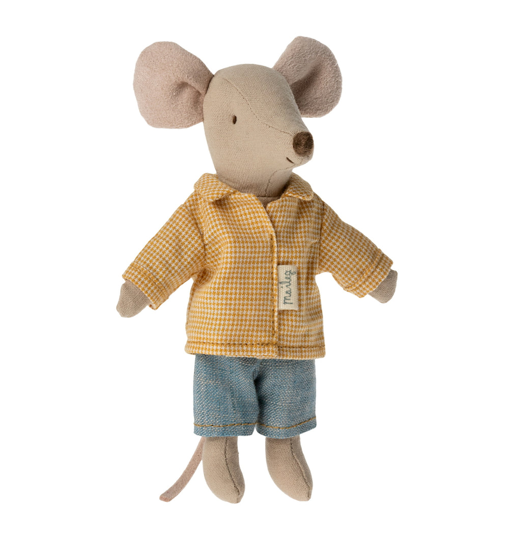 Maileg Big Brother Mouse in Matchbox Boy