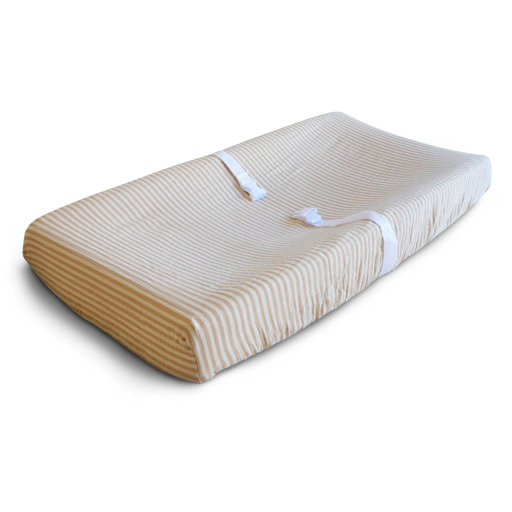 Changing Pad Cover (Natural Stripe)