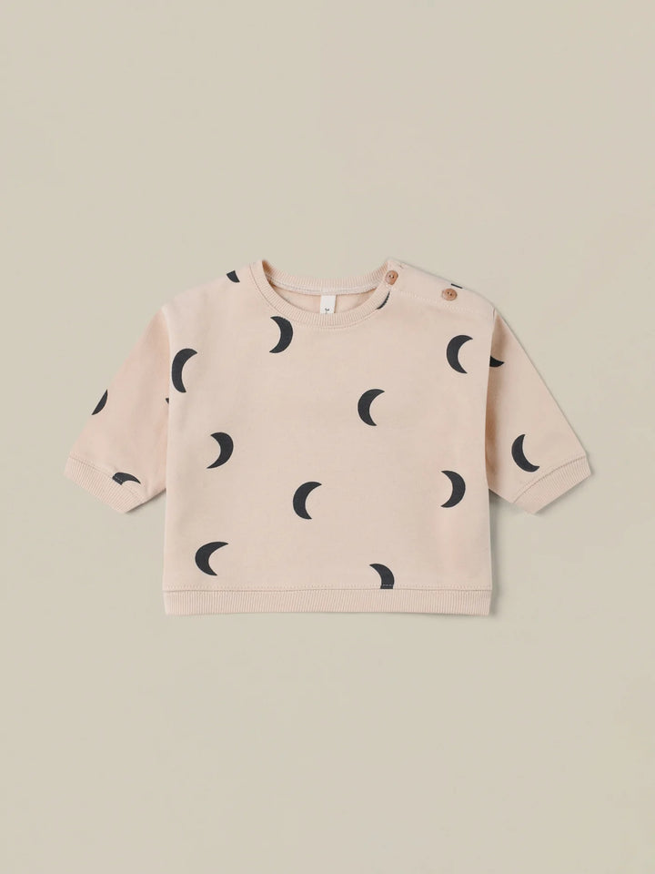 Organic Zoo Kids pebble moon jumper sweatshirt sweater