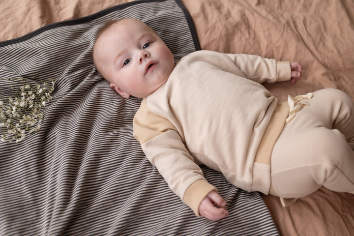 Two-tone Baby Sweater