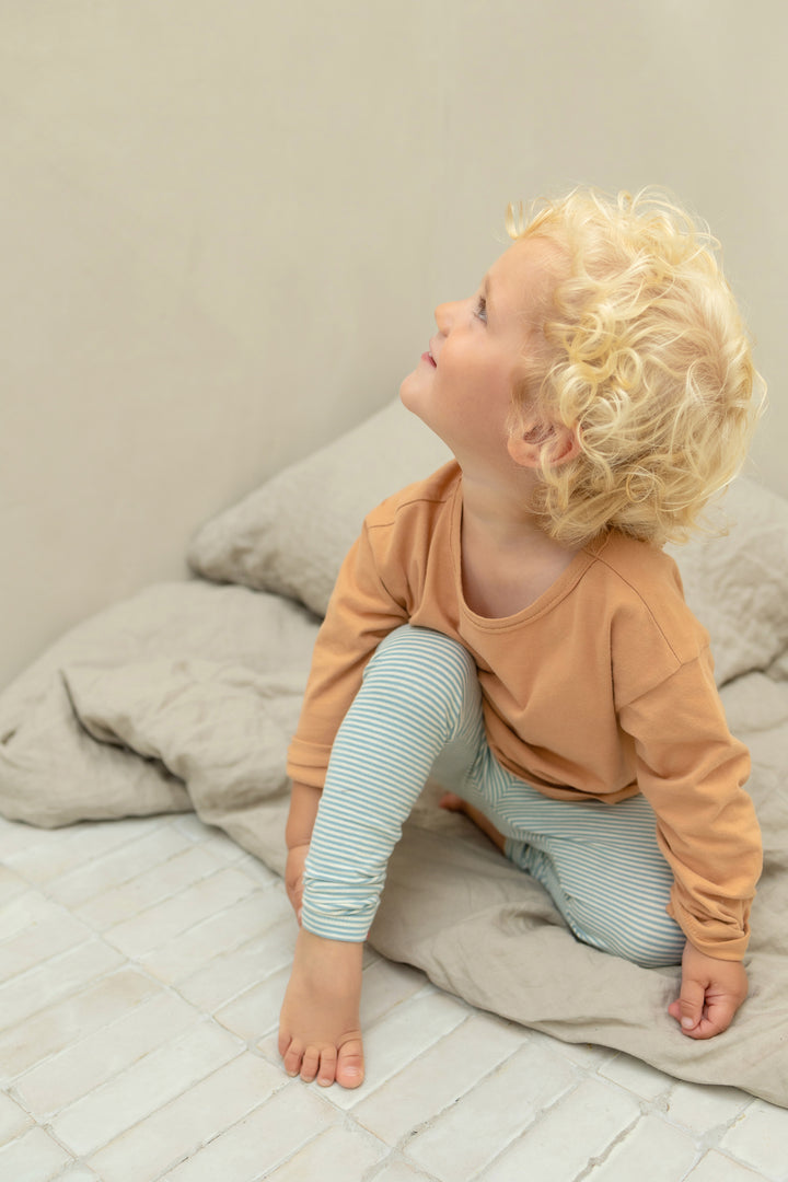 Leggings Stripes (Cloudy Blue)
