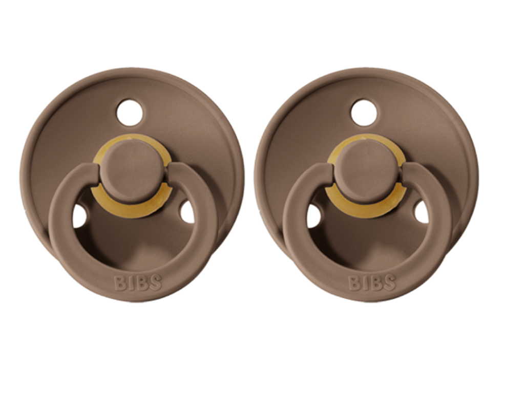 BIBS brown dummy pacifier BIBS DeLuxe silicone latex dummies dummy pacifier Boheme Couture Colour classic
