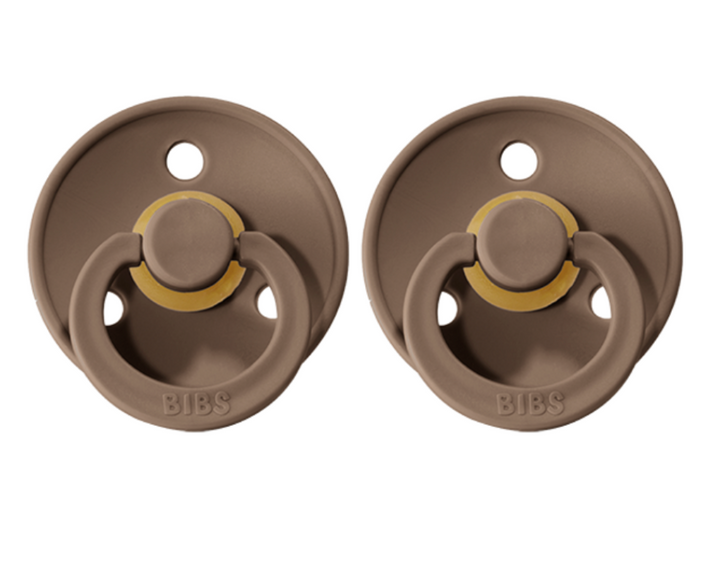 BIBS brown dummy pacifier BIBS DeLuxe silicone latex dummies dummy pacifier Boheme Couture Colour classic