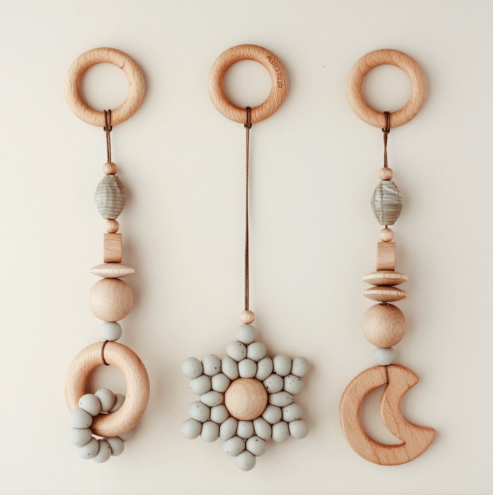 Play Gym Toys - Taupe Star