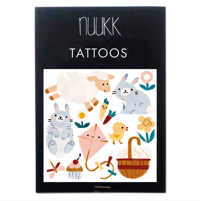 Easter tattoo decoration activity kids