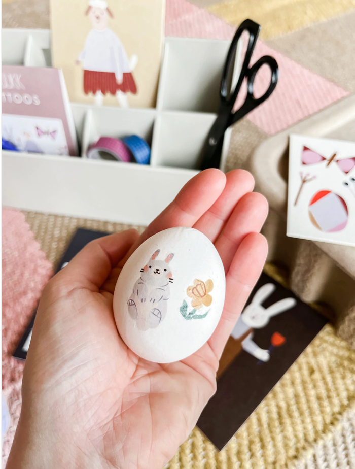 Easter tattoo decoration activity kids