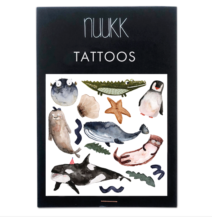Kids ocean tatoos