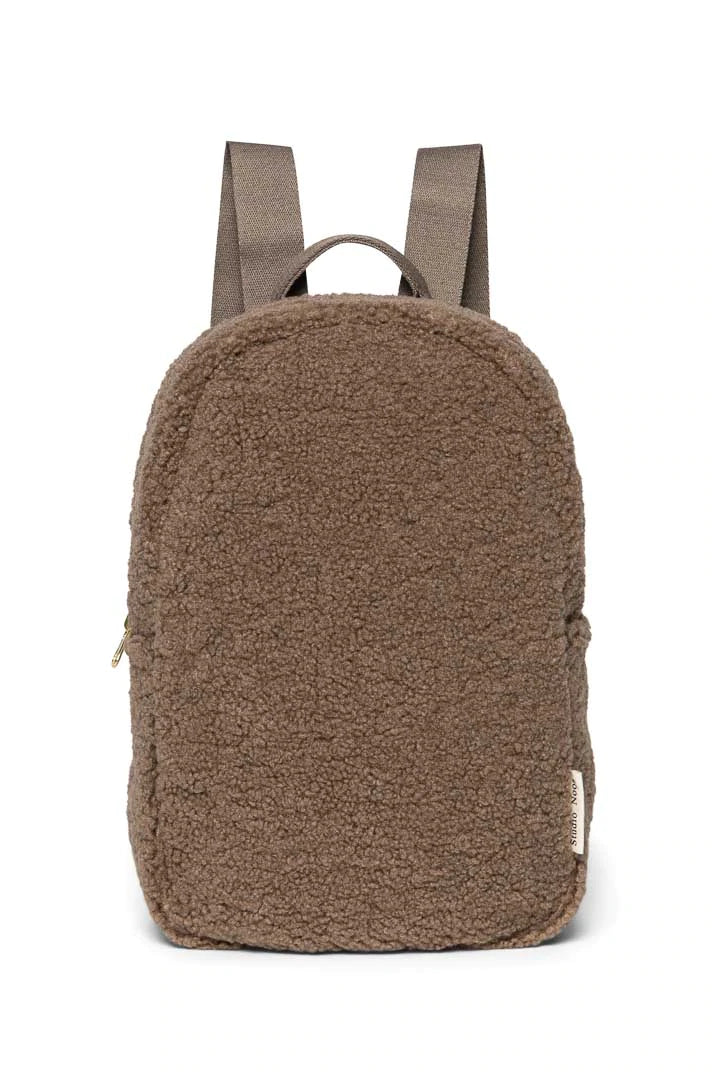 Mini Chunky Backpack (Brown)
