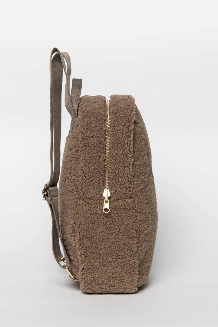 Mini Chunky Backpack (Brown)